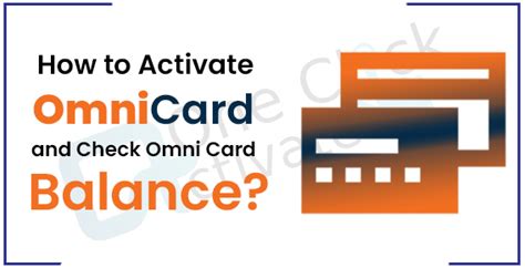 Running low on money Deposit funds on your ONEcard fast online using a credit or debit card. . Omnicard check balance